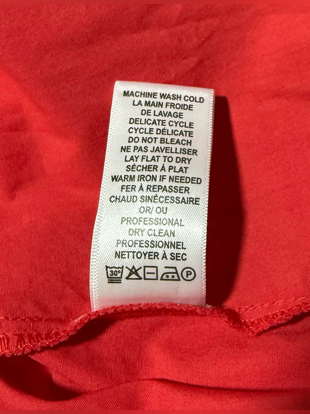 Frances Valentine Coral Breezy cotton Mini Dress NWT. size large - Picture 7 of 8